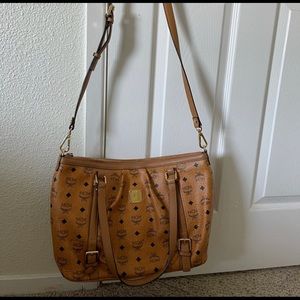 Authentic Mcm Vicetos crossbody